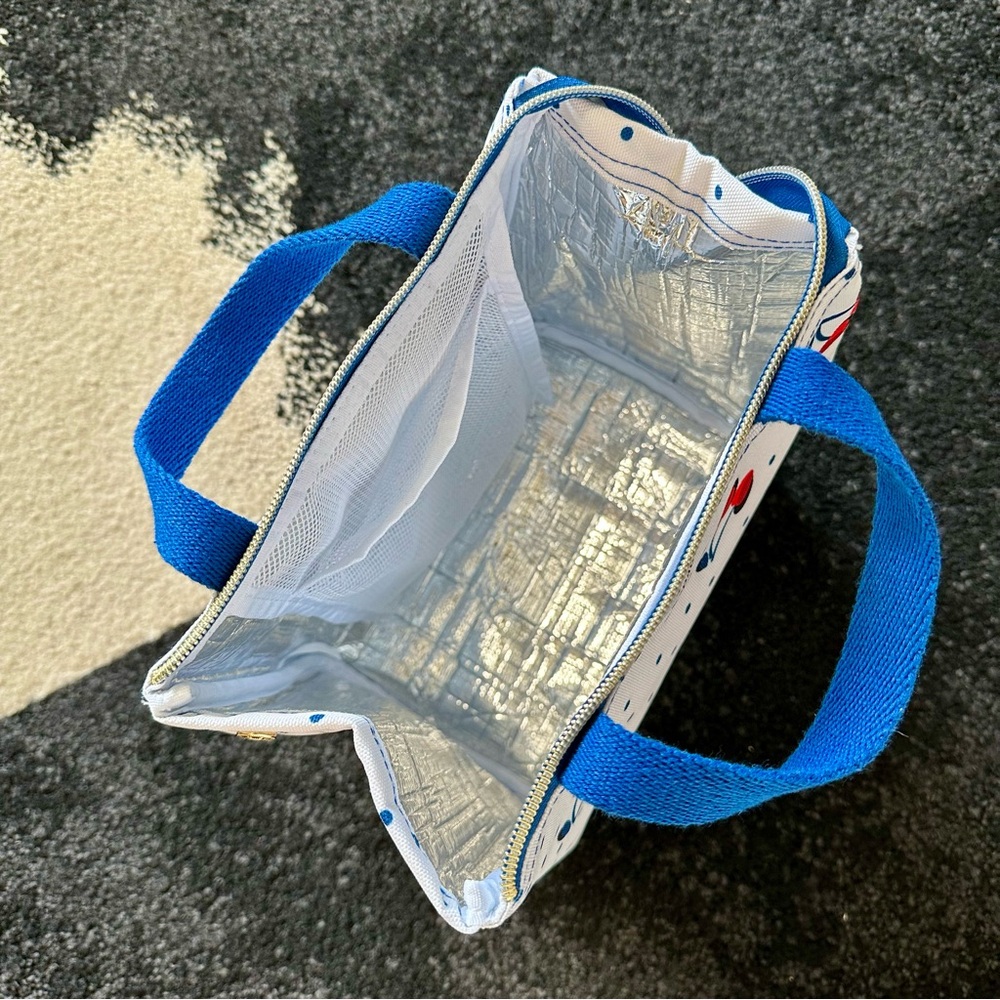 *NWOT* KATE SPADE New York Cherry Lunch Tote Bag, Clear Lining & Pockets 🍒 - Picture 5 of 7